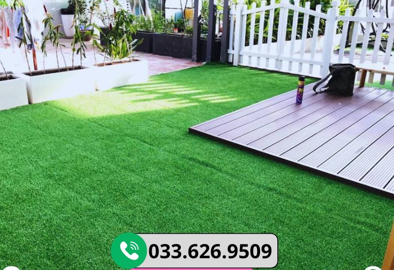 Thảm cỏ nhân tạo lót sàn ngoài trời