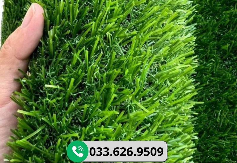 Cỏ nhân tạo với nhiều màu xanh non + Xanh đậm + vàng úa