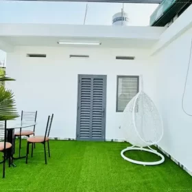Thiết kế không gian sân thượng xanh đẹp
