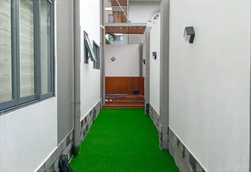 Một khoảng ban công nho nhỏ xanh mát