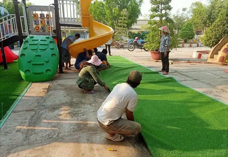 Cung cấp thi công trọn gói các công trình cỏ nhân tạo ở Phú Yên
