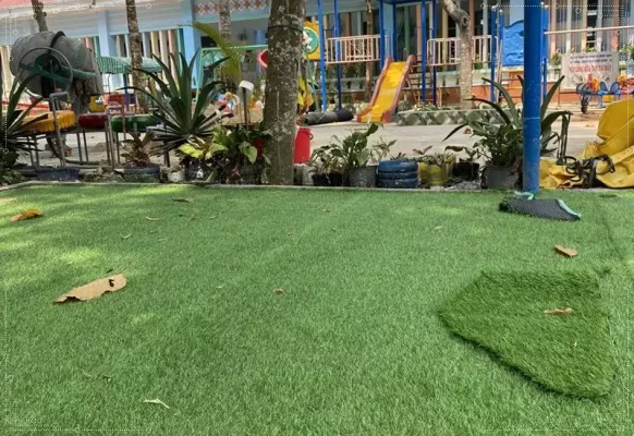 Thảm cỏ nhựa trang trí