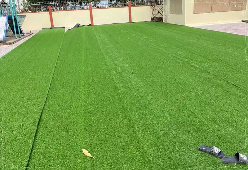 Cỏ nhân tạo trang trí đẹp mắt