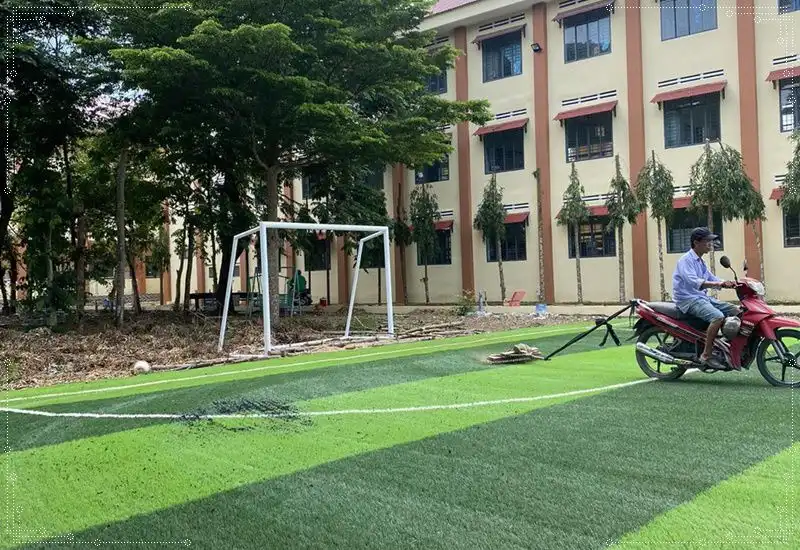 Cung cấp thi công sân bóng đá cỏ nhân tạo 