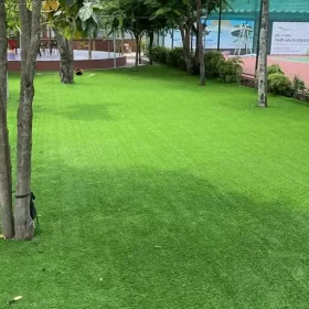 Thảm cỏ nhân tạo trải sân vườn