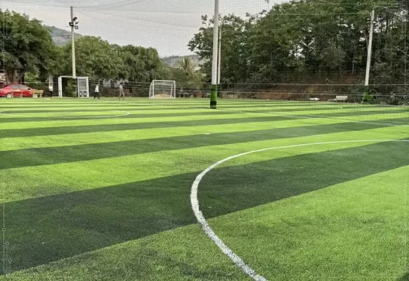 Sân bóng 5 người khi hoàn thiện