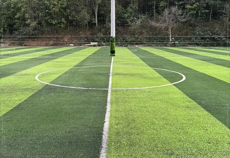 Sân bóng khi hoàn thiện