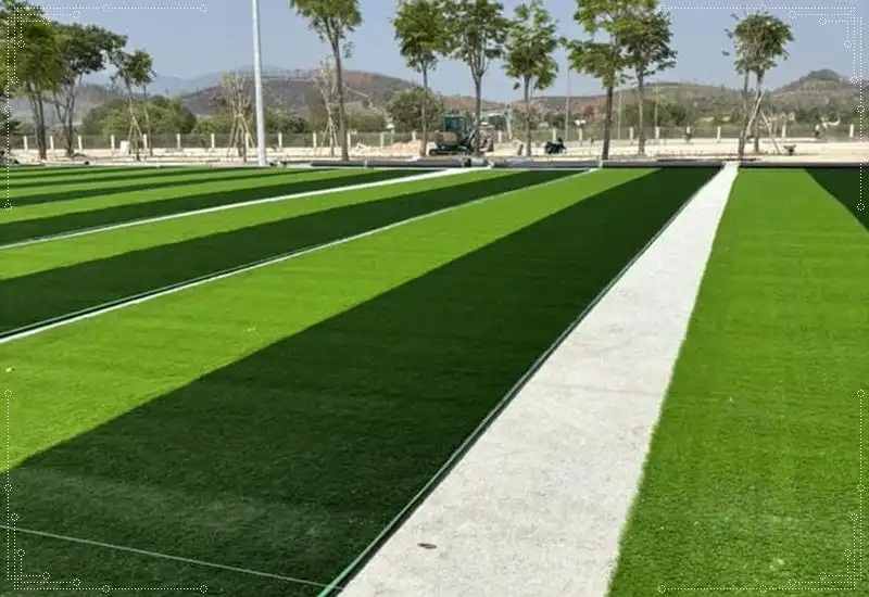 Làm sân bóng đá cỏ nhân tạo