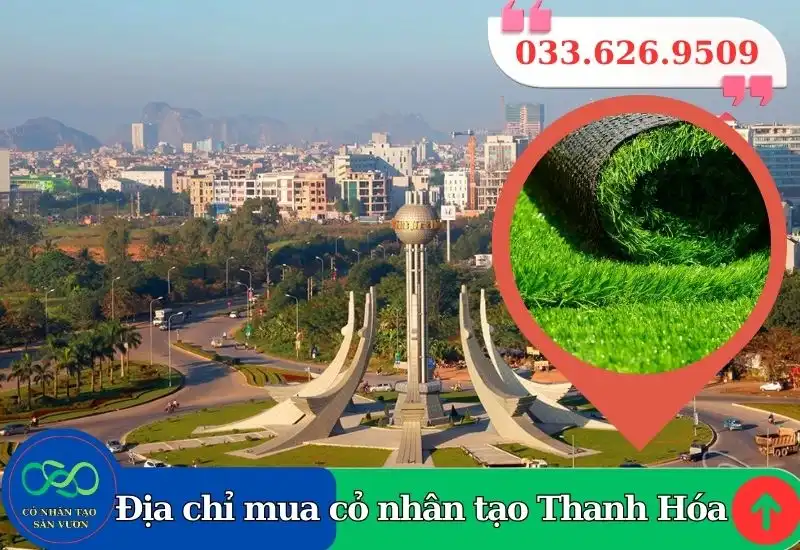 Thảm cỏ nhân tạo Thanh Hoá