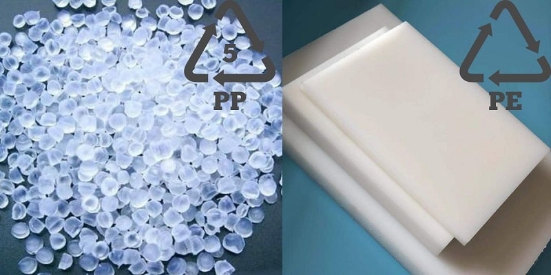 Các hạt nhựa, thành phần sản xuất cỏ