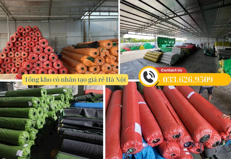 kho cỏ nhân tạo giá rẻ tại Hà Nội