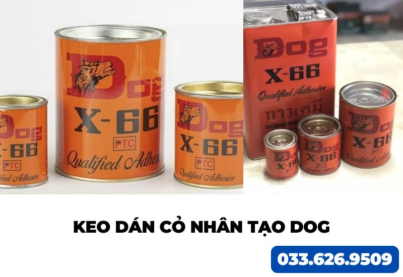 Keo dán cỏ nhân tạo Con Chó DOG