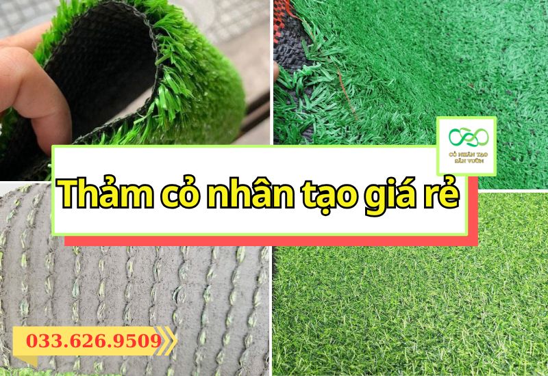 Giá thảm cỏ nhân tạo giá rẻ 2025