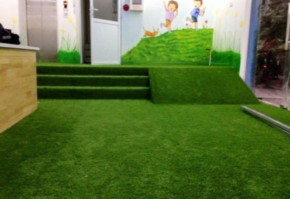 Thiết kế cỏ nhân tạo cho trường học
