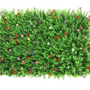 Tấm cỏ nhựa có hoa
