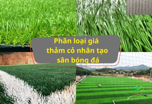 Phân loại giá thảm cỏ nhân tạo sân bóng đá