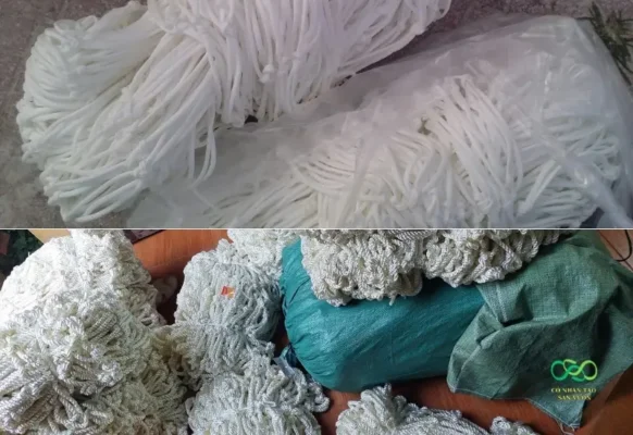 Lưới cầu gôn sân bóng đá cỏ nhân tạo
