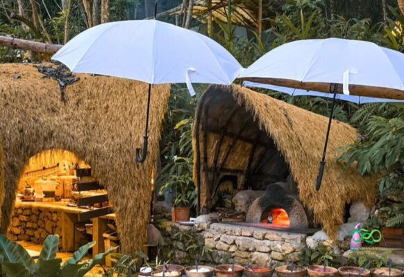 Góc nhỏ chill chill với rơm nhân tạo