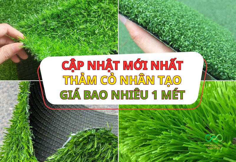 Thảm cỏ nhân tạo giá bao nhiêu 1m2