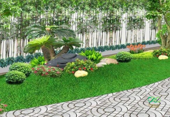 Biệt thự nhà phố thêm xanh mát