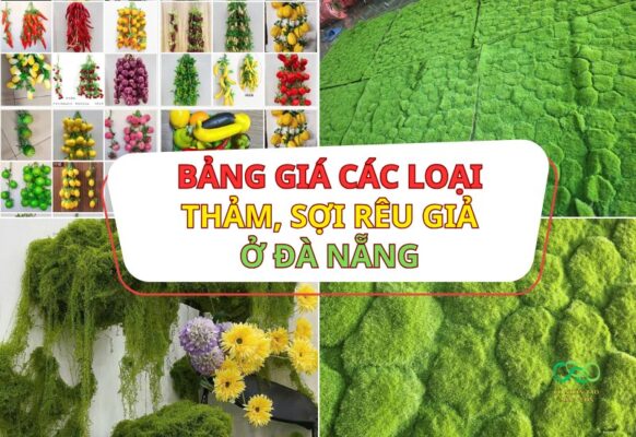 Bảng giá các loại rêu giả nhân tạo Đà Nẵng