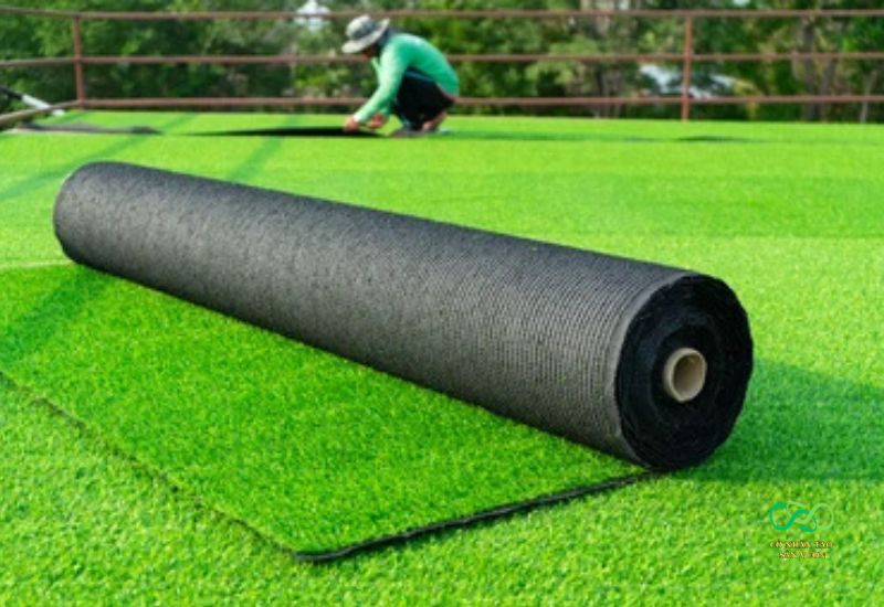 Thảm cỏ nhân tạo khổ rộng 2 mét là như thế nào?