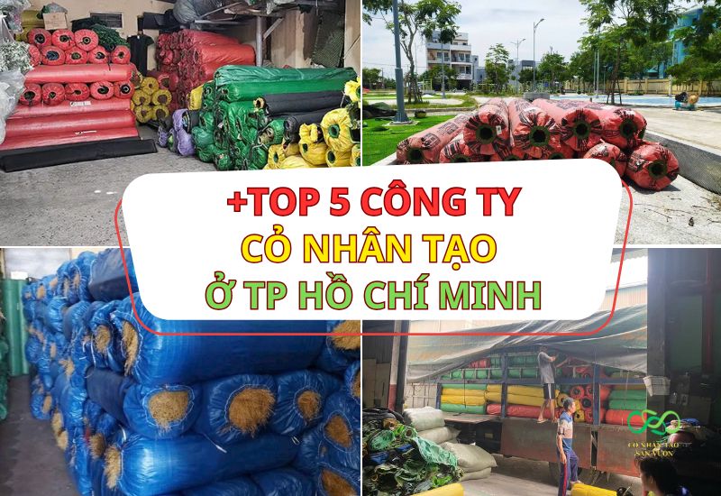 Tổng hợp nhanh 5 công ty cỏ nhân tạo uy tín tại Sài Gòn