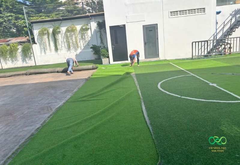 Thảm cỏ 3cm sân vườn thanh lý