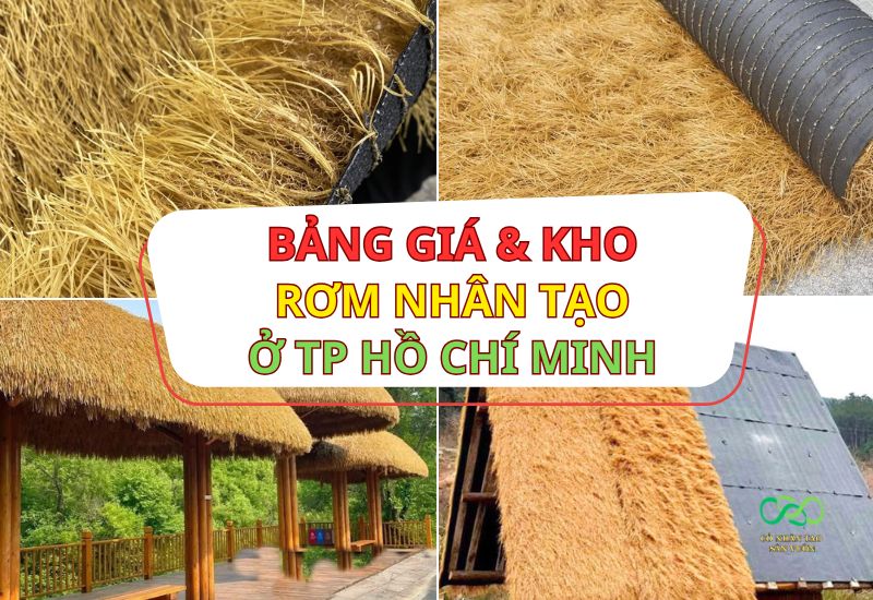 Bảng giá kho các loại rơm nhân tạo tại TPHCM