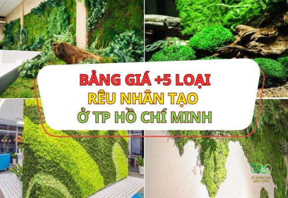 Bảng giá các loại rêu nhân tạo tại TPHCM