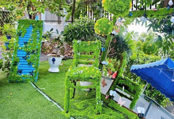 Quá cà phê trở nên điểm check in đẹp mắt