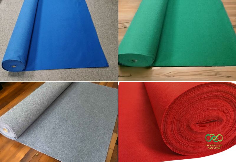 Địa chỉ mua sỉ và lẻ thảm nỉ sự kiện tại TPHCM