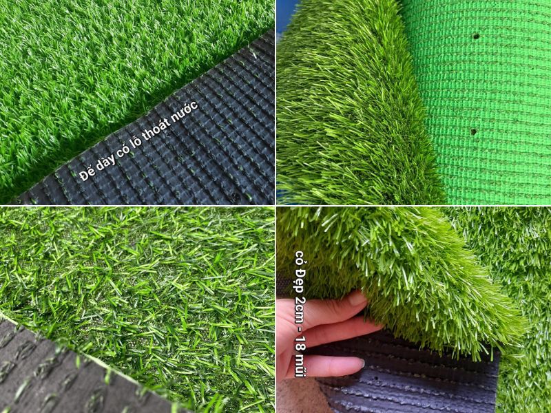 Ảnh hưởng của lớp đế đến chất lượng cỏ nhân tạo