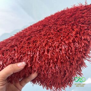 Cỏ nhân tạo màu đỏ đô