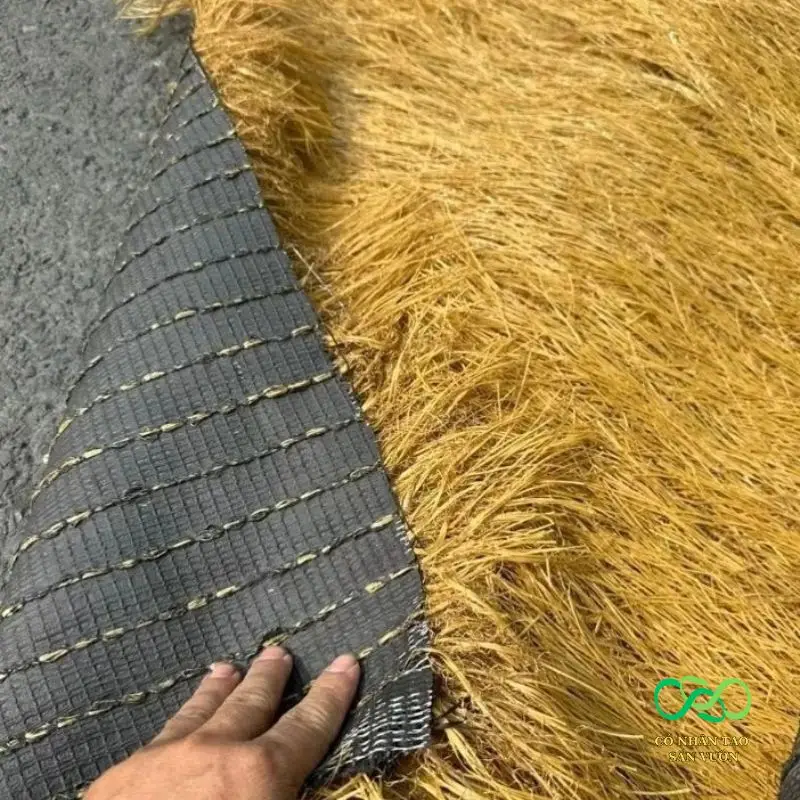Thảm rơm nhân tạo đế nhựa PU Thảm rơm nhân tạo đế nhựa PU