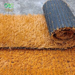 Cỏ nhân tạo màu vàng cam 3cm
