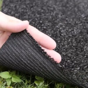 Đế 3 lớp có phủ PU cho cỏ màu đen