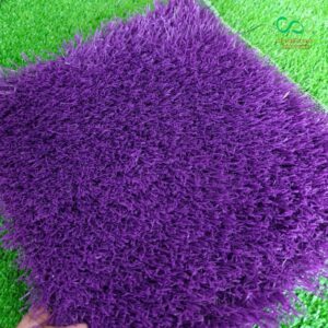 Thảm cỏ nhân tạo màu tím cao cấp