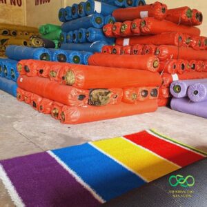 Cỏ nhân tạo 5 màu giá rẻ