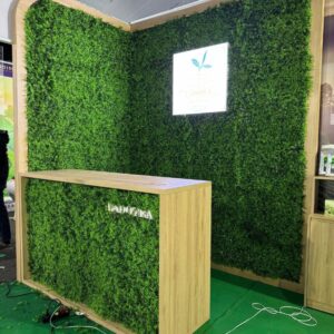Ứng dụng làm vách ngăn, vách logo đẹp