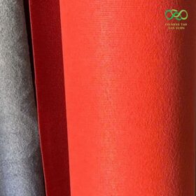 Thảm nỉ đỏ trơn được ưa chuộng