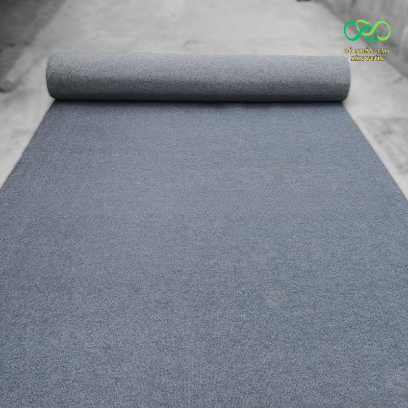 Khổ thảm nỉ xám 2m Khổ thảm nỉ xám 2m