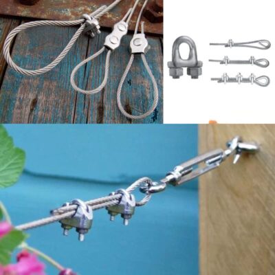 Phụ kiện đi kèm cùng tăng đơ và cáp