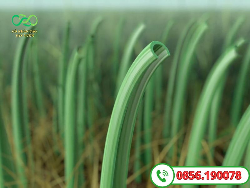 Sợi thảm cỏ nhân tạo thiết kế theo chữ C