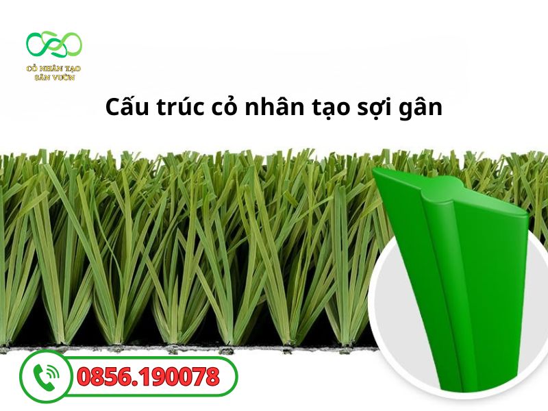 Thảm cỏ nhanna tạo sợi gân là gì?