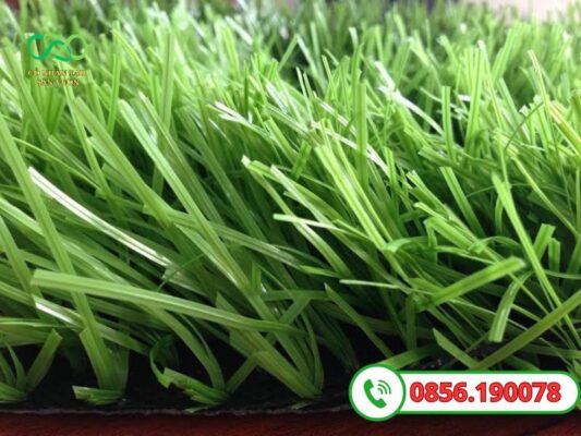 Thảm cỏ nhân tạo sợi gân có bền không?